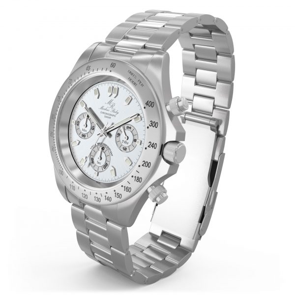 Dakar Chronograph Steel Silver Dial-54